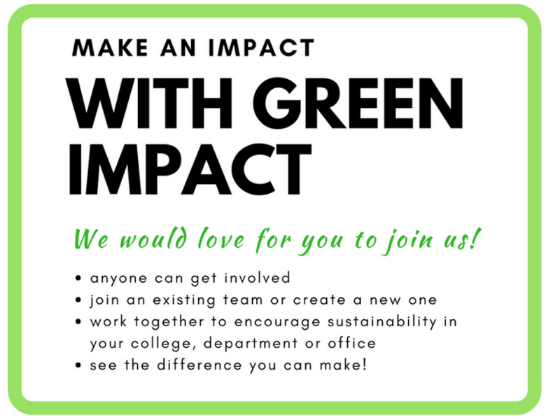 Green Impact call to action