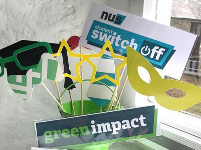 Student Switch Off and Green Impact promotion